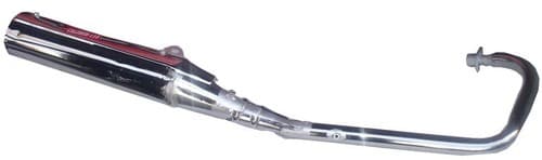 Bajaj Caliber 115 Silencer silencer, Standard finish
